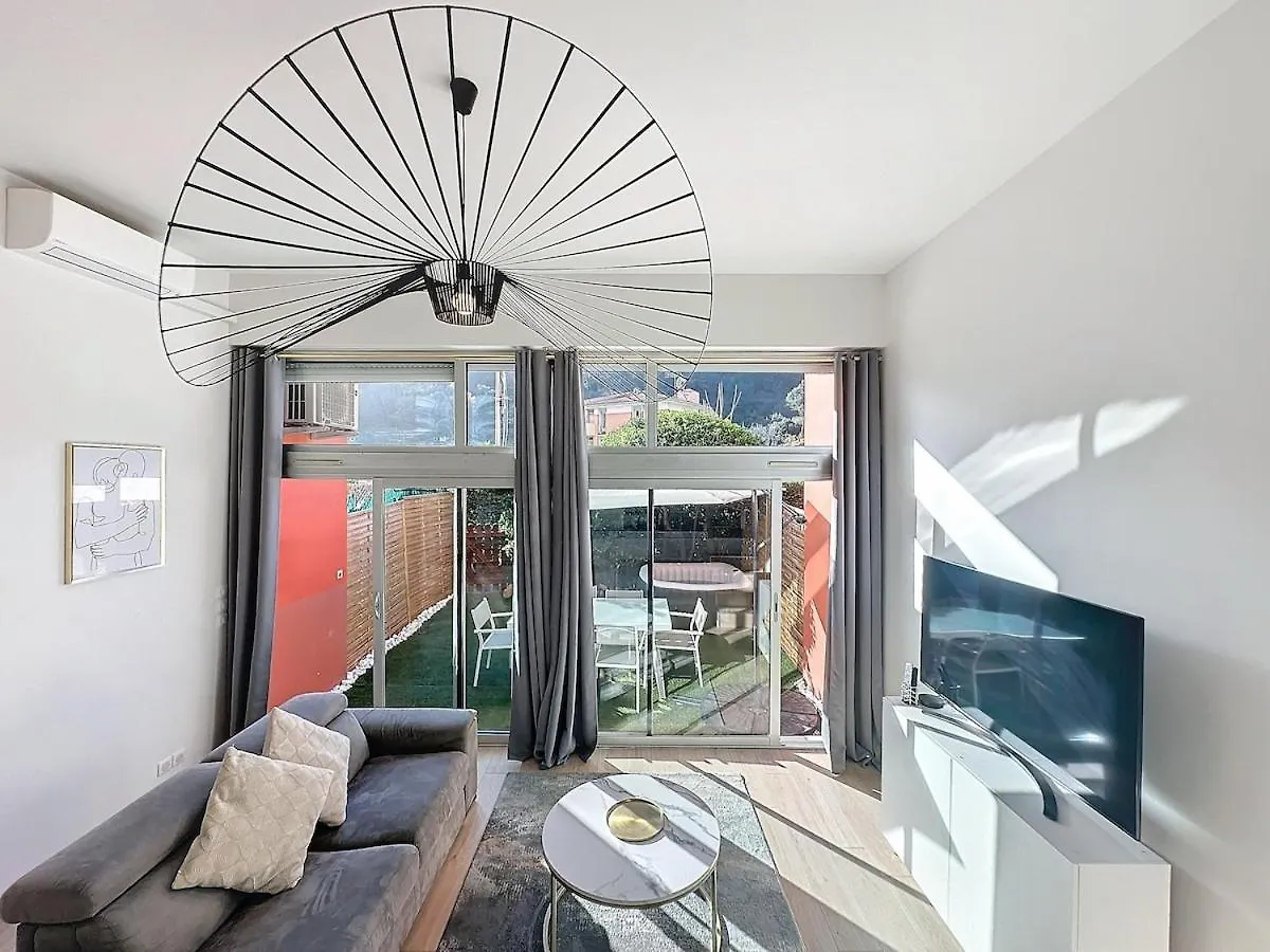 Apartment Elegance Et Detente - Parking - Jardin & Spa Menton France